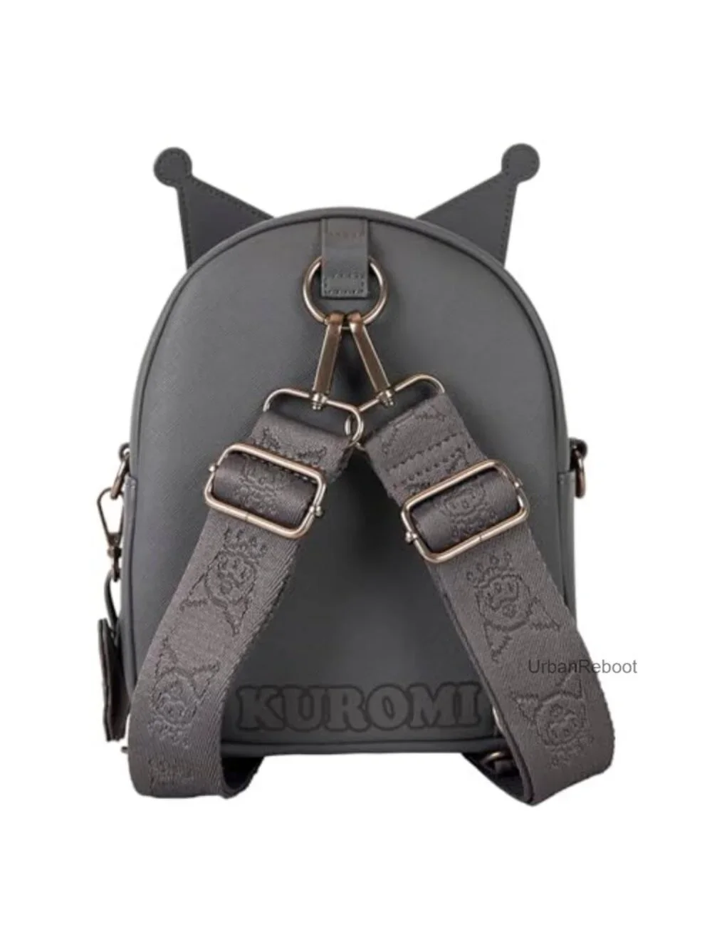 Convertible Mini Backpack Textured Faux Leather Crossbody Adjustable